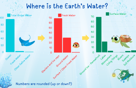 water infografic